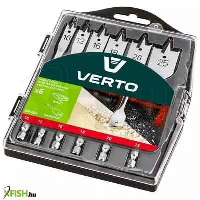 Neotools lapos fafúró készlet 10, 12, 16, 18, 20, 25mm, 6db