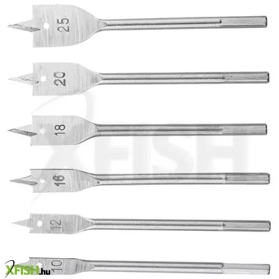 Neotools lapos marófúró készlet, 6db(10, 12, 16, 18, 20, 25mm)