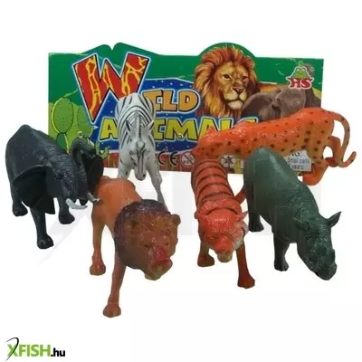 Hang shun műanyag vadállatok csomagban