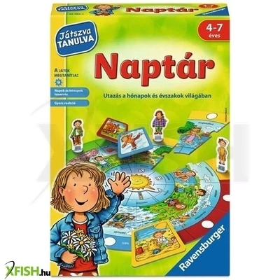 Ravensburger játszva tanulva - naptár