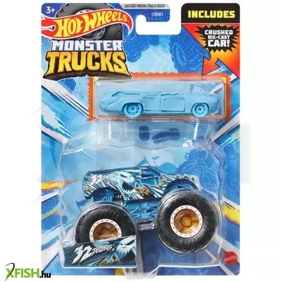 hot heels monster truck autó hot wheels kisautóval