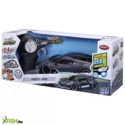 maisto tech távirányítós autó - 1 /24 bugatti divo