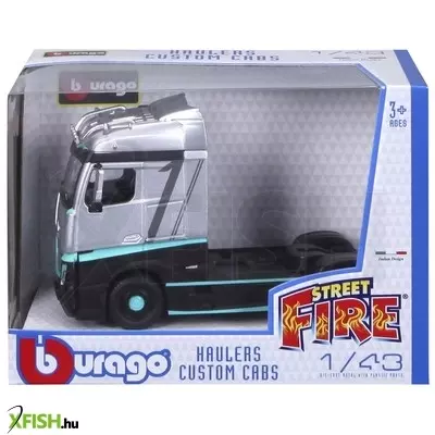 Bburago 1 /43 street fire nyergesvontató, 4 féle