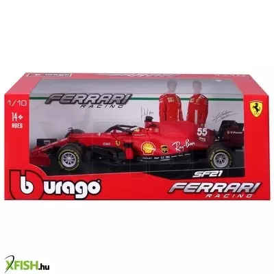Bburago 1 /18 versenyautó - ferrari, 2021-es szezon autó