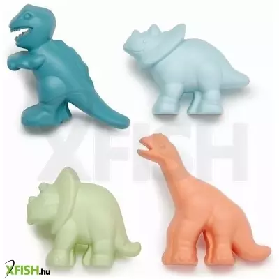 Écoiffier: Dinó homokozó forma szett - 4 db-os