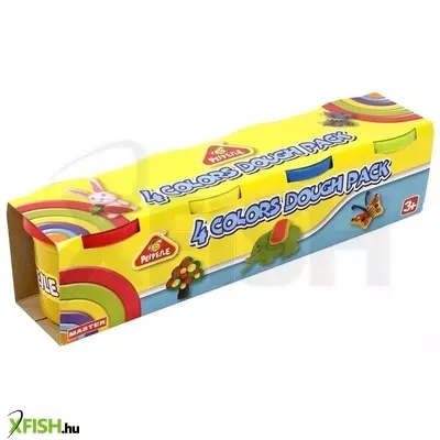 foshan master gyurma 4 darabos készlet tégelyben