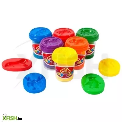 foshan master gyurmakészlet tégelyben - 6 darabos