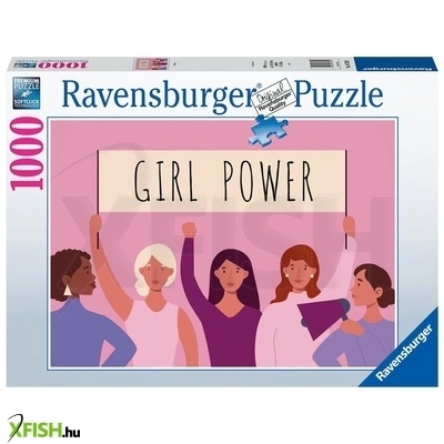 Ravensburger puzzle 1000 db - girl power