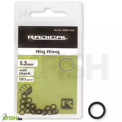 Radical Rig Ring mat black non reflective O5,3mm gyűrű