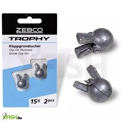 Zebco Trophy Clip-On Plummet Függő Ólom 20Gr 2db/csomag