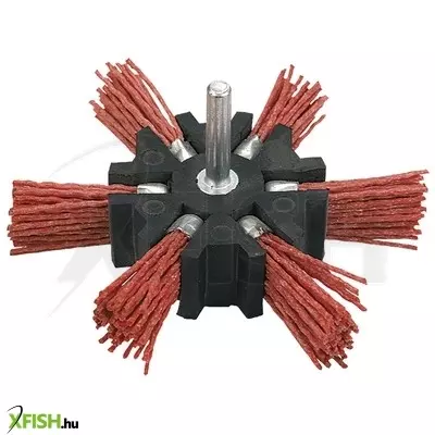 Neotools műanyagszálas nylon körkefe 100mm csapos