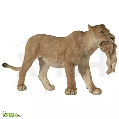 papo nőstény oroszlán kölyökkel 50043