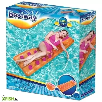 Bestway 43015 átlátszó matrac 188 X 71 cm többféle