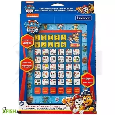 Lexibook oktató tablet mancs őrjárat magyar /angol nyelvű