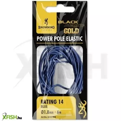 6,00m Browning Black Magic Gold Power Elastic kék 1,8mm tömör gumi rakós bothoz