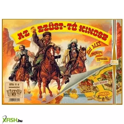 Retro games az ezüst-tó kincse társasjáték extra kártyákkal