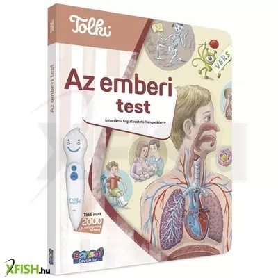 Tolki interaktív könyv -emberi test