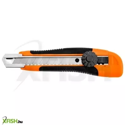 Neotools törhető pengés kés 18mm, fém vezetősín, tekerős