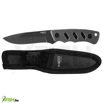 Neotools túlélőkés, full-tang, 16.5cm, rozsdamentes acél, gumírozott markolat, penge 9.4cm