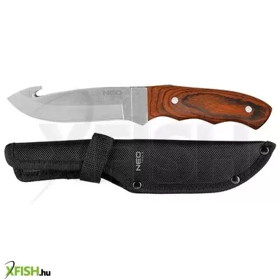 Neotools túlélőkés, full-tang, 24cm, rozsdamentes acél, bambusz nyél, penge14.5cm