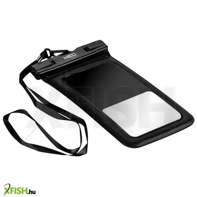 Neotools vízálló telefontok, 19.5x11cm, 80g, ipx8 vízállóság, max6.2 képátló, nyakpánt
