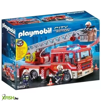 Playmobil létrás tűzoltóautó 9463
