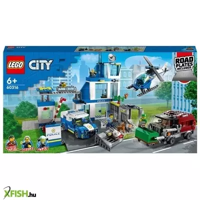lego city 60316 rendőrkapitányság