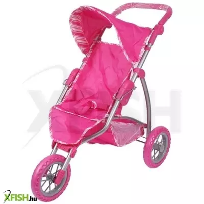 melogo háromkerekű sport babakocsi - rózsaszín