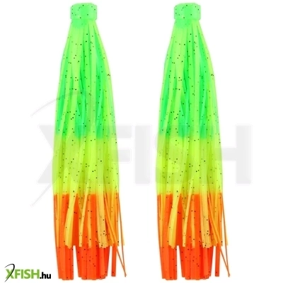 Reiva Silicon Skirt Harcsázó Műcsali Műcsali Sárga Zöld Citrom Narancs 9cm 2db/csomag