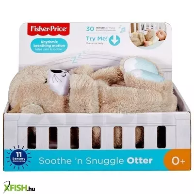 Fisher-price szunyókáló vidra bébijáték