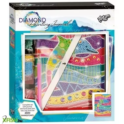 totum gyémántfestés készlet delfin