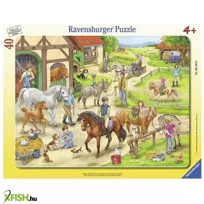 Ravensburger a lovastanyán 40 darabos puzzle