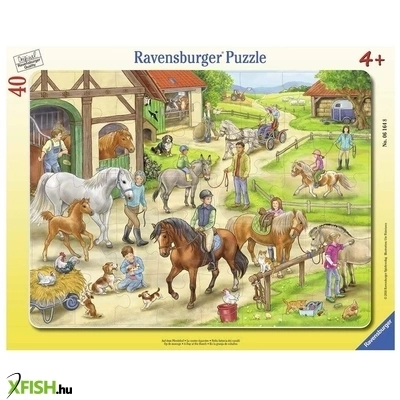 Ravensburger a lovastanyán 40 darabos puzzle