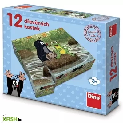 Dino fa mesekocka 12 db - kisvakond