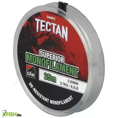 Dam Tectan Superiorgreen Transparant Pontyozó Előkezsinór 25m 0,08mm 0,6Kg