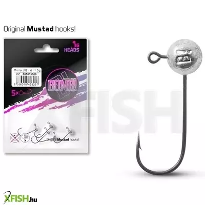Delphin BOMB! Micro jig fej 12g-3/0 / 5db