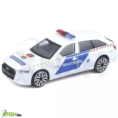Bburago magyar rendőrautó audi a6 avant 143