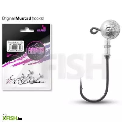 jig fej delphin bomb! / 3db 25g-8/0