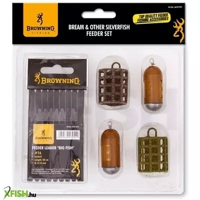 Browning Bream & Other Silverfish - Feeder Készlet (Barbed)