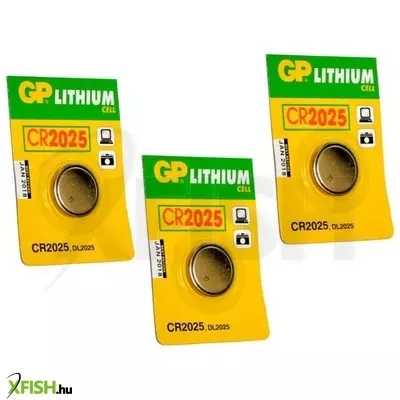 gp lithium cr2025 gombelem
