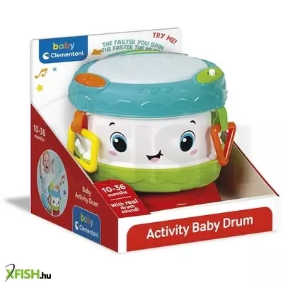 Clementoni interaktív dob