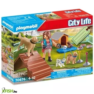 Playmobil ajándékszett  kutyakiképzés 70676