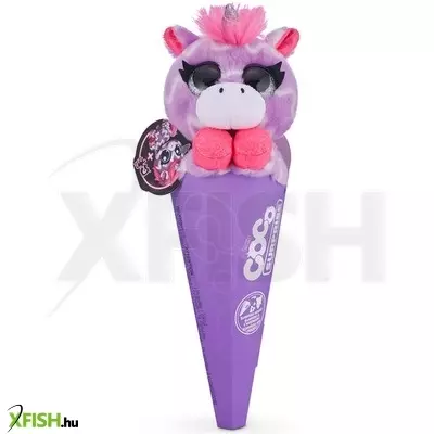 Zuru coco tölcséres plüss neon