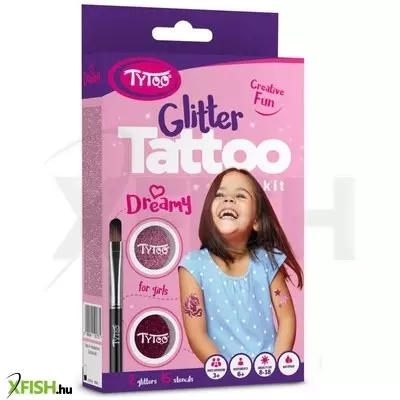 Tytoo dreamy csillámtetoválás szett