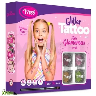 Tytoo glamorous csillámtetoválás szett
