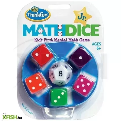 Thinkfun math dice junior társasjáték