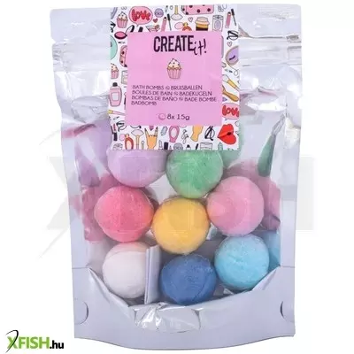 Create it! fürdőbomba 8 db /csomag
