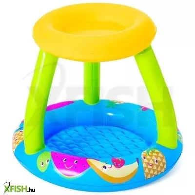 Bestway gyümölcs mintás kupolás játszómedence, 94x89x79cm