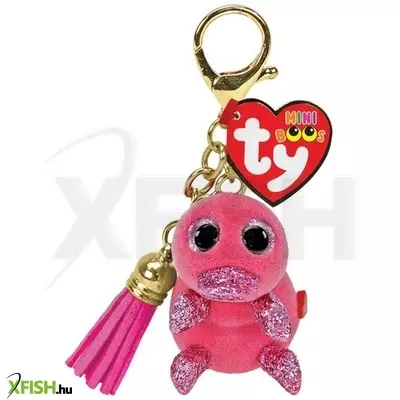 Ty mini boos clip műanyag figura wilma - rózsaszín kacsacsőrű emlős