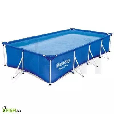 Bestway fémvázas medence szögletes 400x211x81cm